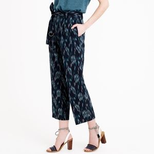 J crew cropped ikat trousers - 2